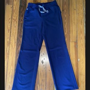 Discontinued! FIGS Yanga Wide-leg Pant - Navy - XS